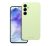 Roar Samsung Galaxy A55 5G prémium szilikon tok velúr béléssel, világoszöld