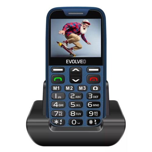 Evolveo EasyPhone XR (EP601) nyomógombos mobiltelefon, kék