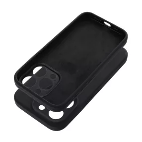 2mm Apple iPhone 16 Pro Max szilikon hátlap tok, fekete