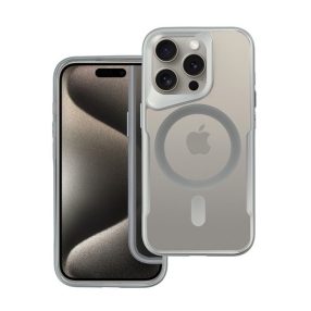   Ergofit Apple iPhone 16 Pro Max MagSafe kompatibilis hátlap tok, ezüst