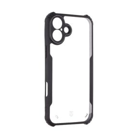   Tactical Quantum Stealth Apple iPhone 16 Plus tok, átlátszó/fekete