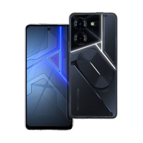   Clear 2mm Tecno Pova 5 Pro szilikon tok kameravédelemmel, átlátszó