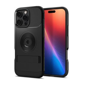   Spigen Slim Armor MagFit iPhone 16 Pro tok, MagSafe, fekete ACS08164