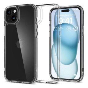   Spigen Ultra Hybrid Apple iPhone 16 tok, Crystal Clear, átlátszó ACS08197