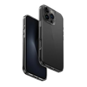   Uniq Air Fender Apple iPhone 16 Pro szilikon tok, szürke/átlátszó