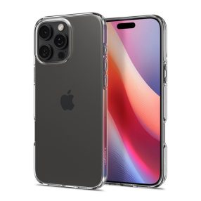   Spigen Liquid Crystal Apple iPhone 16 Pro Max tok, Crystal Clear, átlátszó ACS07984