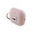 Karl Lagerfeld PU Embossed Choupette Head Apple AirPods Pro 2 tok, rózsaszín