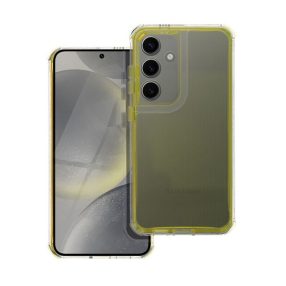   Matrix Samsung Galaxy A15 4G / A15 5G hátlap tok kameravédő peremmel, sárga