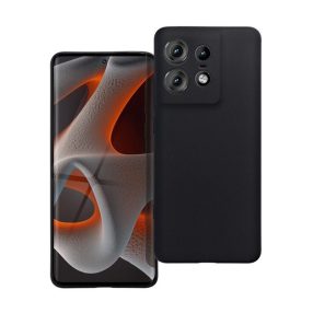 Matt  Motorola Edge 50 Pro szilikon tok, fekete