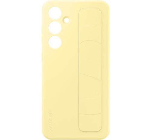 Samsung Galaxy S24 FE Standing Grip gyári tok, sárga