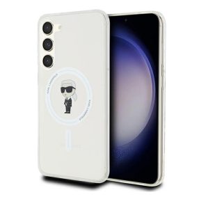   Karl Lagerfeld IML Ikonik S24+ MagSafe tok, átlátszó KLHMS24MHFCKNOT
