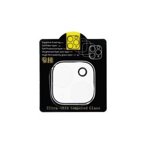   iPhone 16 Pro Max 5D Full Glue tempered glass kameravédő üvegfólia, átlátszó