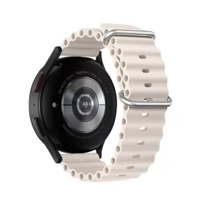 Forcell F-Design FS01 Samsung Galaxy Watch 22mm szíj, bézs
