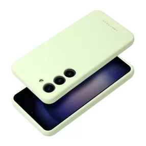   Roar Xiaomi Redmi 14C prémium szilikon tok velúr béléssel, világos zöld
