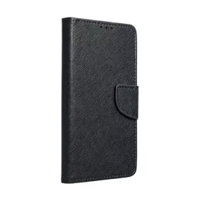Fancy Motorola Moto G75 flip tok, fekete