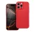 Forcell Soft iPhone 16 Pro Max szilikon tok, piros