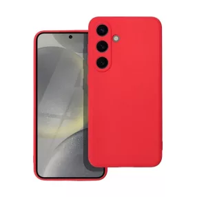 Forcell Soft Samsung S24 szilikon tok, piros