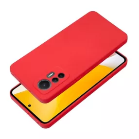 Forcell Soft Xiaomi Redmi 14C szilikon tok, piros