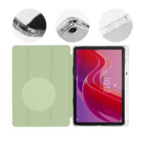   OBAL:ME MistyTab Lenovo Tab M11/M11 LTE oldalra nyíló, kitámasztható tok, zöld