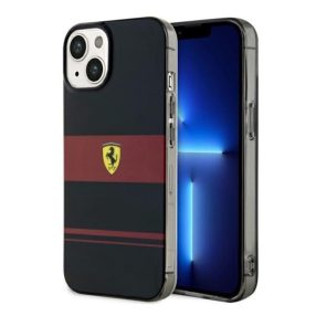   Ferrari IMD Combi iPhone 14 / 15 / 13 MagSafe kompatibilis kemény hátlap tok, fekete FEHMP14SUCOK