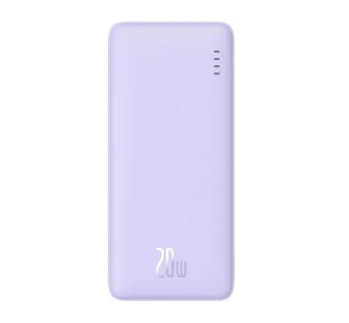 Baseus AirpoW Power bank / külső akkumulátor, 20000mAh, 20W, lila