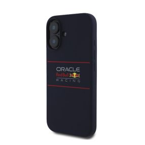   Red Bull Horizontal Logo iPhone 16 szilikon MagSafe tok, tengerészkék