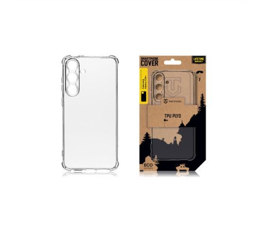 Tactical TPU Plyo Samsung Galaxy S25+ hátlap tok, átlátszó