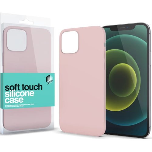 Xprotector Soft Touch Slim Apple iPhone 17e / iPhone 16e szilikon tok, rózsaszín