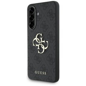   Guess Big 4G Logo Classic Logo Samsung Galaxy A36 kemény hátlap tok, fekete