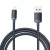 Baseus Crystal Shine USB-Lightning kábel, 2,4A, 2m, fekete