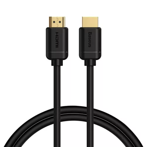 Baseus HDMI 2.0 kábel, 4K 60Hz, 3D, HDR, 18Gbps, 1m, fekete