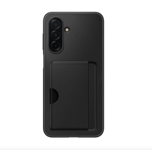 Samsung Clear Cover Galaxy A26 5G gyári hátlap tok, fekete