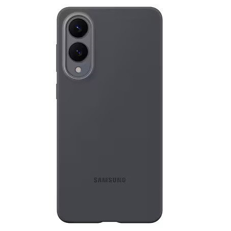 Samsung Galaxy S25 Edge Silicone Cover, gyári szilikon tok, fekete