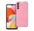 Clear 2mm Samsung Galaxy A14 5G / A14 4G csillámos tok, rózsaszín