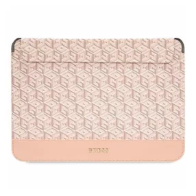   Guess Sleeve GCube Stripes, GUCS14HGCFSEP 14" laptop tok, rózsaszín