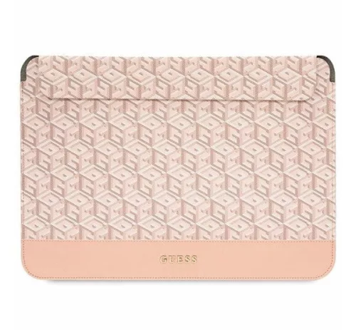 Guess Sleeve GCube Stripes, GUCS14HGCFSEP 14" laptop tok, rózsaszín