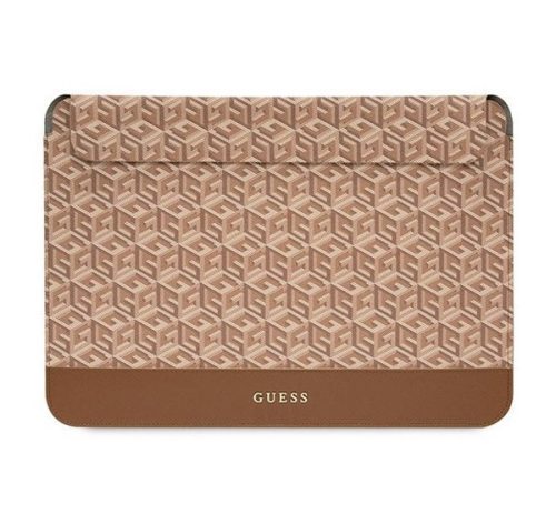 Guess Sleeve GCube Stripes, GUCS16HGCFSEW 16" laptop tok, barna