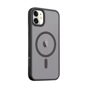   Tactical MagForce Hyperstealth Apple iPhone 11 Magsafe hátlap tok, áttetsző/sötétszürke