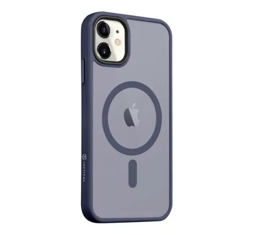 Tactical MagForce Hyperstealth Apple iPhone 11 Magsafe hátlap tok, áttetsző/sötétkék