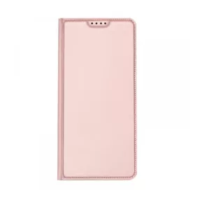 Cellect Samsung Galaxy A54 5G oldalra nyíló tok,rozéarany