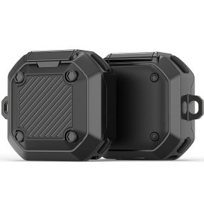   Dux Ducis Secg Samsung Galaxy Buds Live/Buds PRO/Buds2/Buds2 Pro tok, fekete,