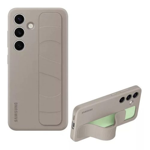Samsung Galaxy S24 Ultra Stand Grip gyári tok, szürke