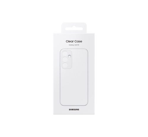 Samsung Galaxy S23 FE Clear Cover, gyári tok, átlátszó, EF-QS711CTEGWW-B-IT