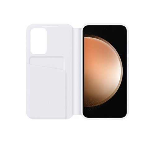Samsung Galaxy S23 FE Smart View Wallet, gyári flip tok, Fehér, EF-ZS711CWEGWW-B-IT