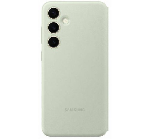 Samsung Galaxy S24 Plus Smart View Wallet gyári tok, Világos zöld, EF-ZS926CGEGWW-B-IT