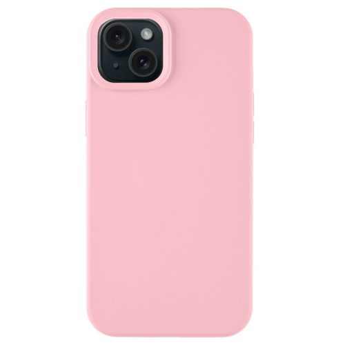 Tactical Magforce Velvet Smoothie iPhone 15 Plus tok, Pink Panther, halvány rózsaszín