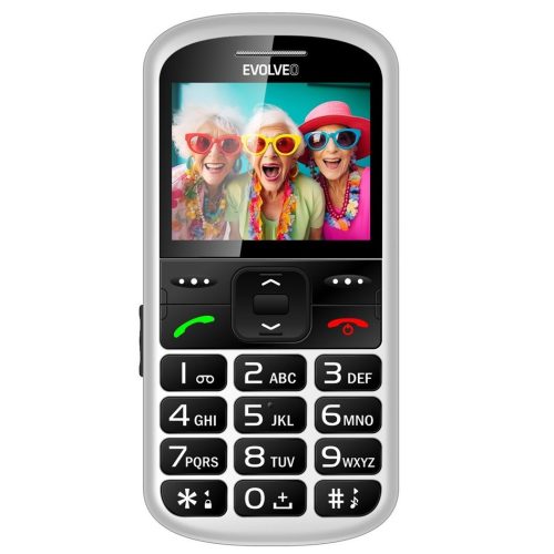 Evolveo EasyPhone XS (EP570) nyomógombos mobiltelefon, fehér