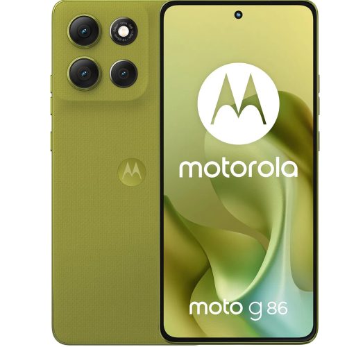 Motorola G86 5G DS 8+256GB kártyafüggetlen okostelefon, zöld (Golden Cypress)