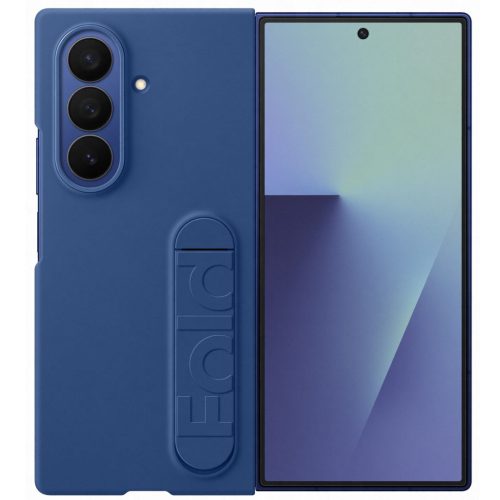 Samsung Galaxy Z Fold 7 Silicone Cover gyári szilikon tok, kék