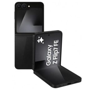   Samsung Galaxy Z Flip7 FE kártyafüggetlen okostelefon, 8/256GB, fekete